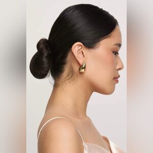 Birdy Grey "Mayfair" Bold Teardrop Earrings, NWT